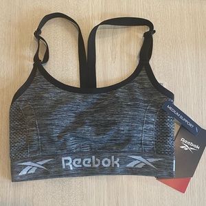 NEW Reebok Sports Bra Medium Support
